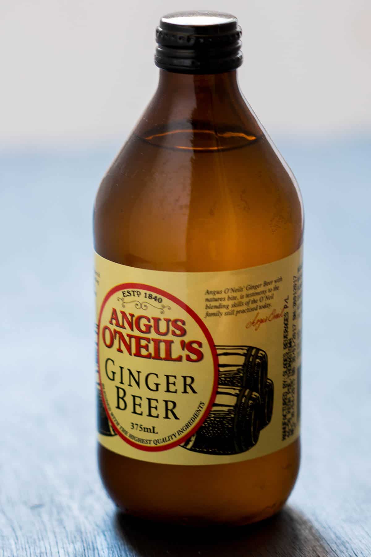 Angus O'Neil's ginger beer that gives the cocktail its flavor.