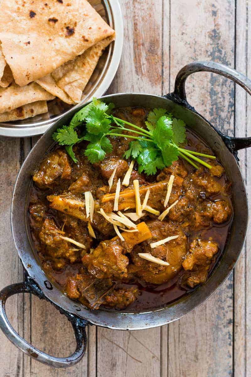 This easy Indian mutton curry will soon become your favourite bowl of comfort food. Made in a pressure cooker and perfect with basmati rice.