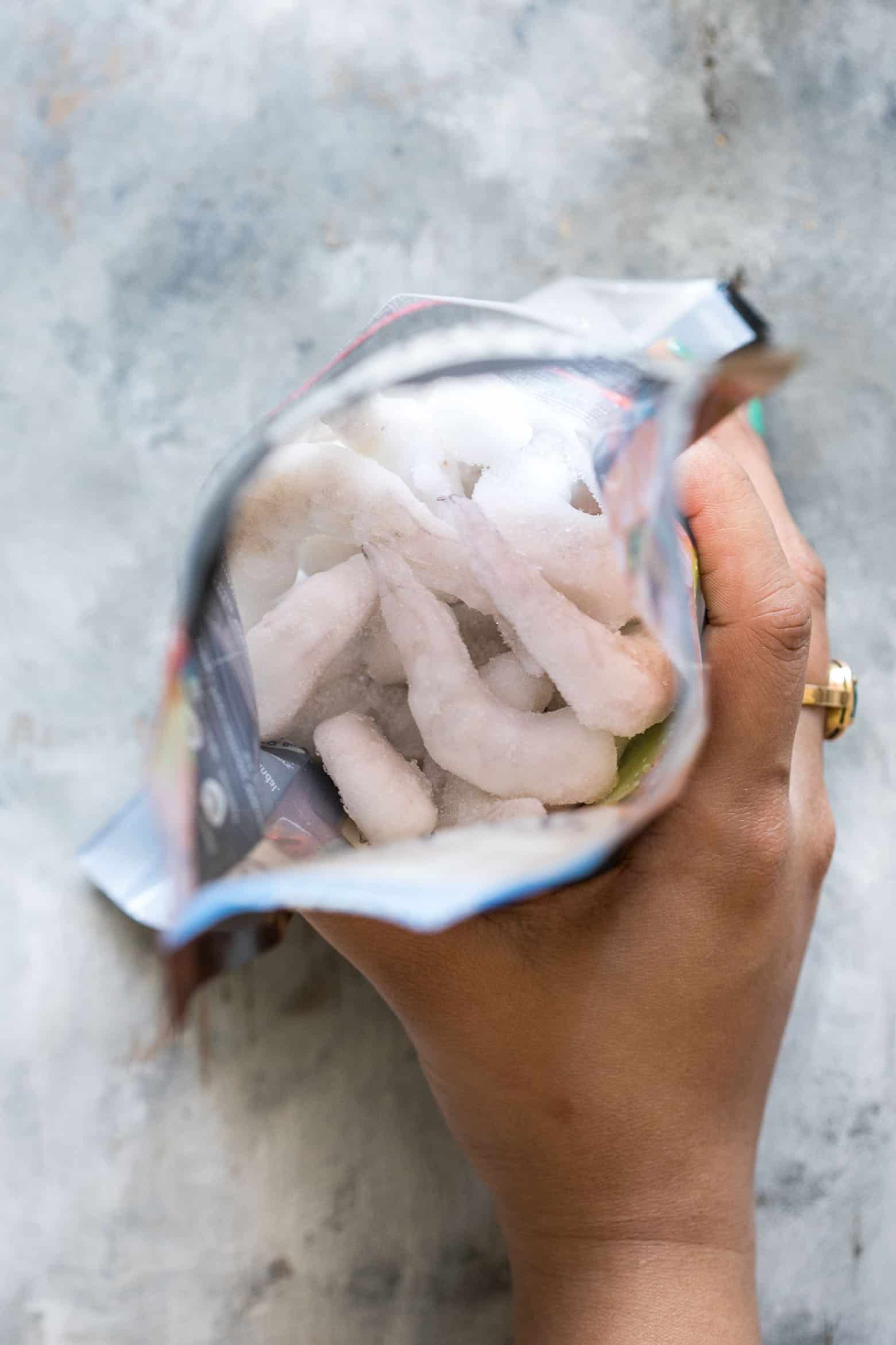 Learn how to defrost prawns safely with four simple methods that are used by chefs and experts. These methods can be used to defrost shrimp, and other seafood as well.