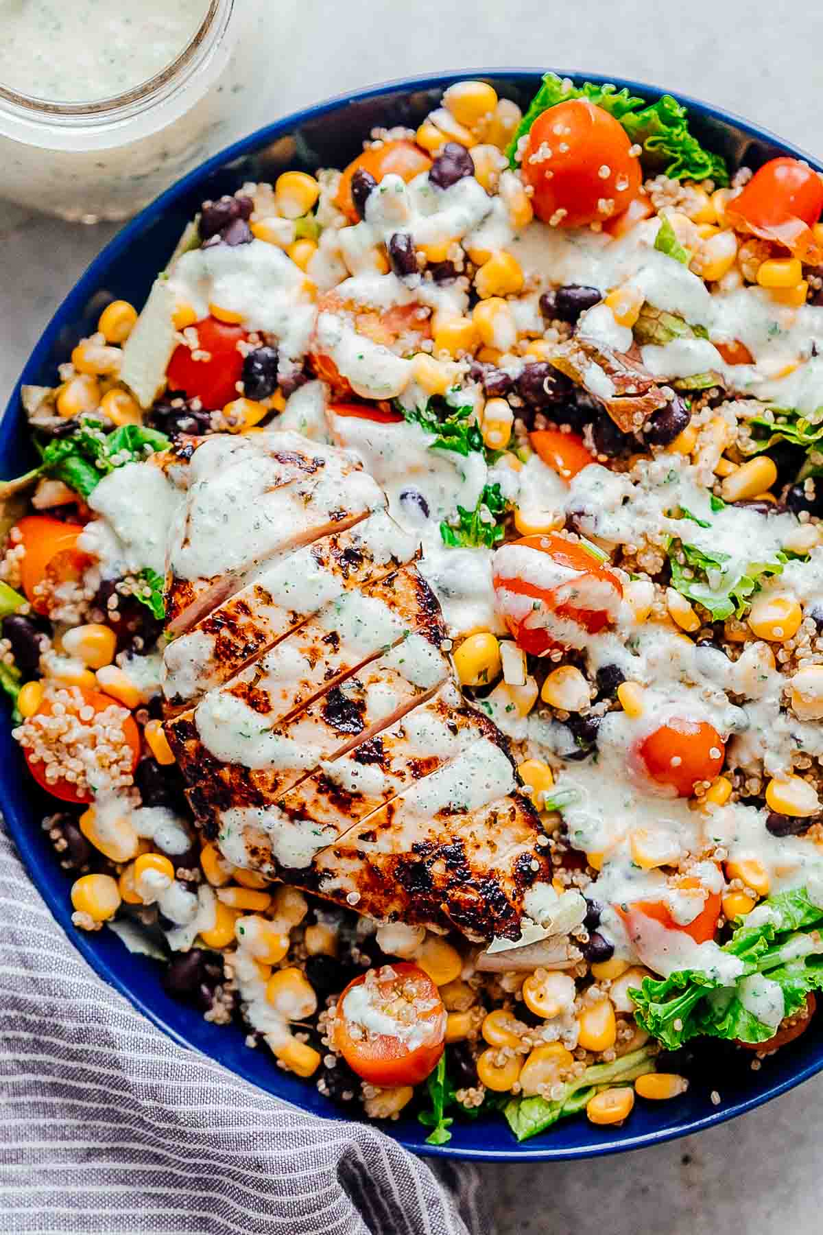 Southwest Chicken Quinoa Bean Salad  Hearty and Healthy 