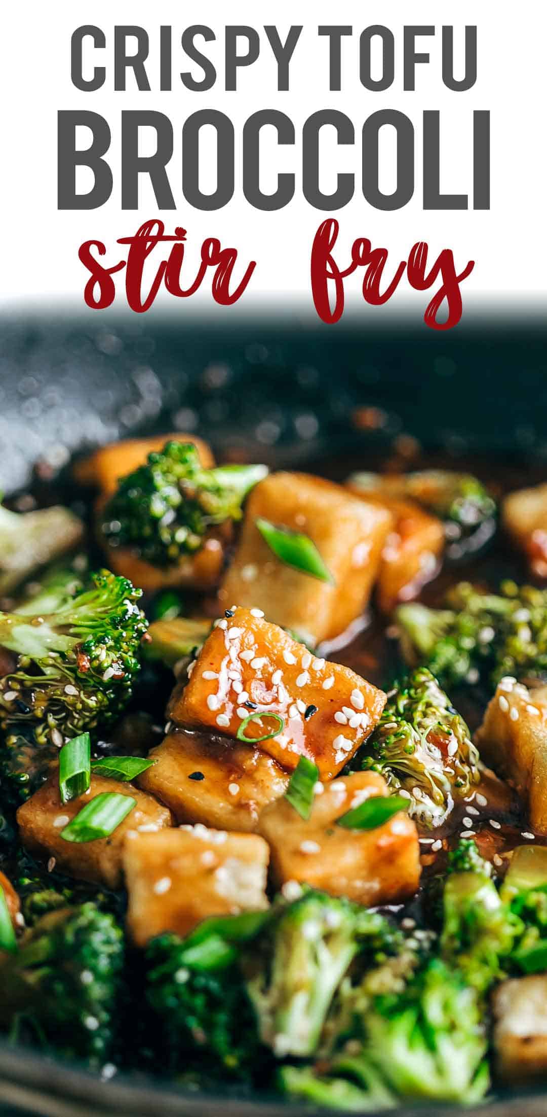 Crispy Tofu Broccoli Stir Fry