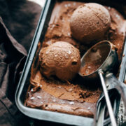 Baileys Chocolate Ice Cream scoops