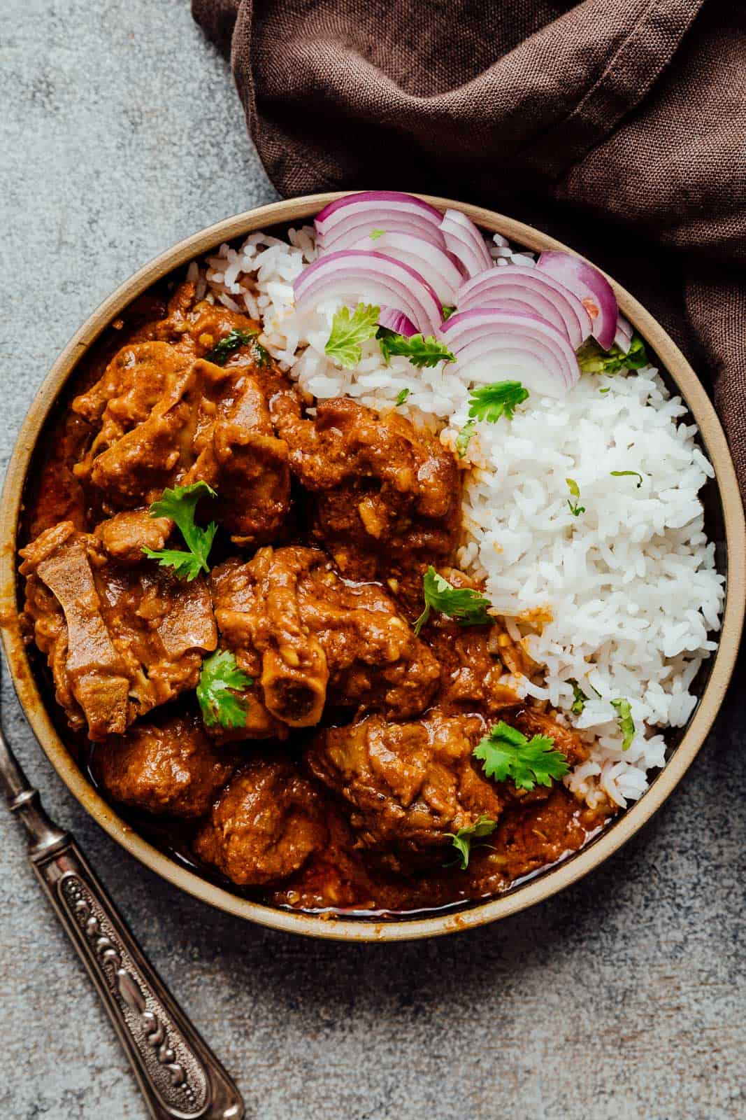 Slow Cooker Lamb Curry - My Food Story