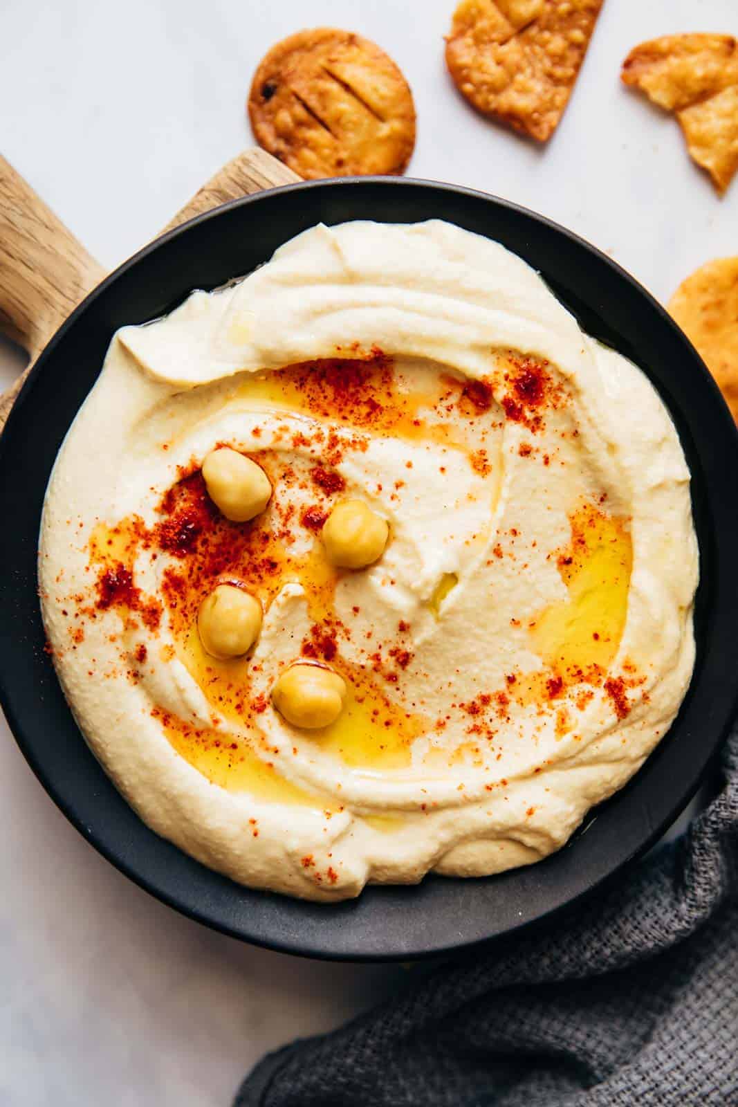 How to make Hummus at home thats light and airy - My Food Story