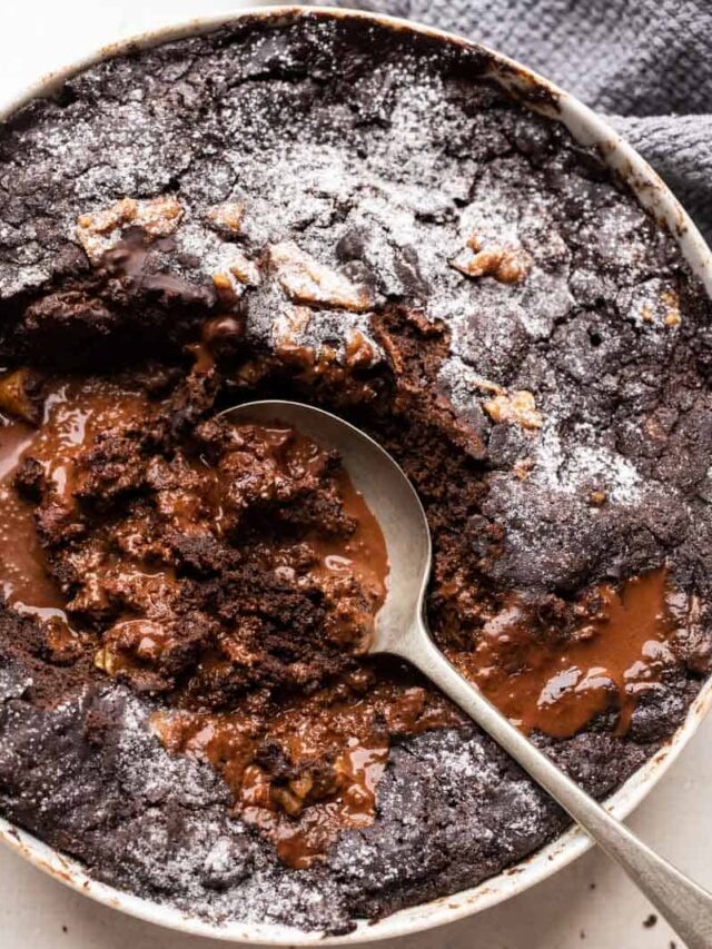 Gooey Chocolate Pudding in a Microwave? Here's the perfect recipe!