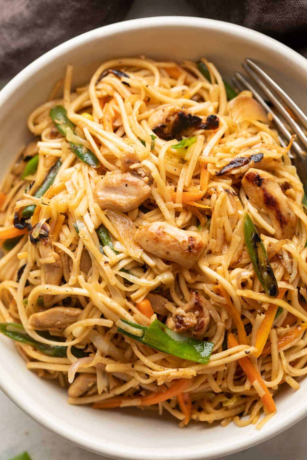 Easy Chicken Chow Mein - My Food Story