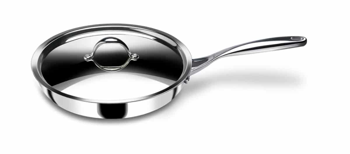 stahl tri-ply stainless steel frying pan