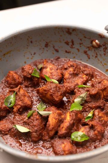 Ghee Rice Chicken Rost Chicken Ghee Roast - My Food Story