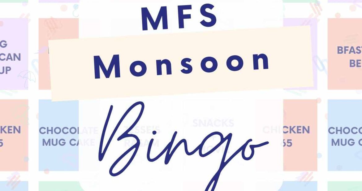 a title image of a bingo card with text written on it