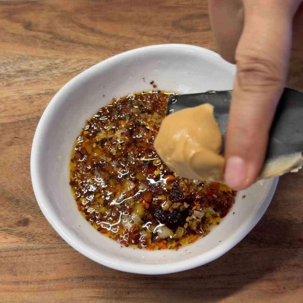 how to make spicy chicken cucumber salad - step 7