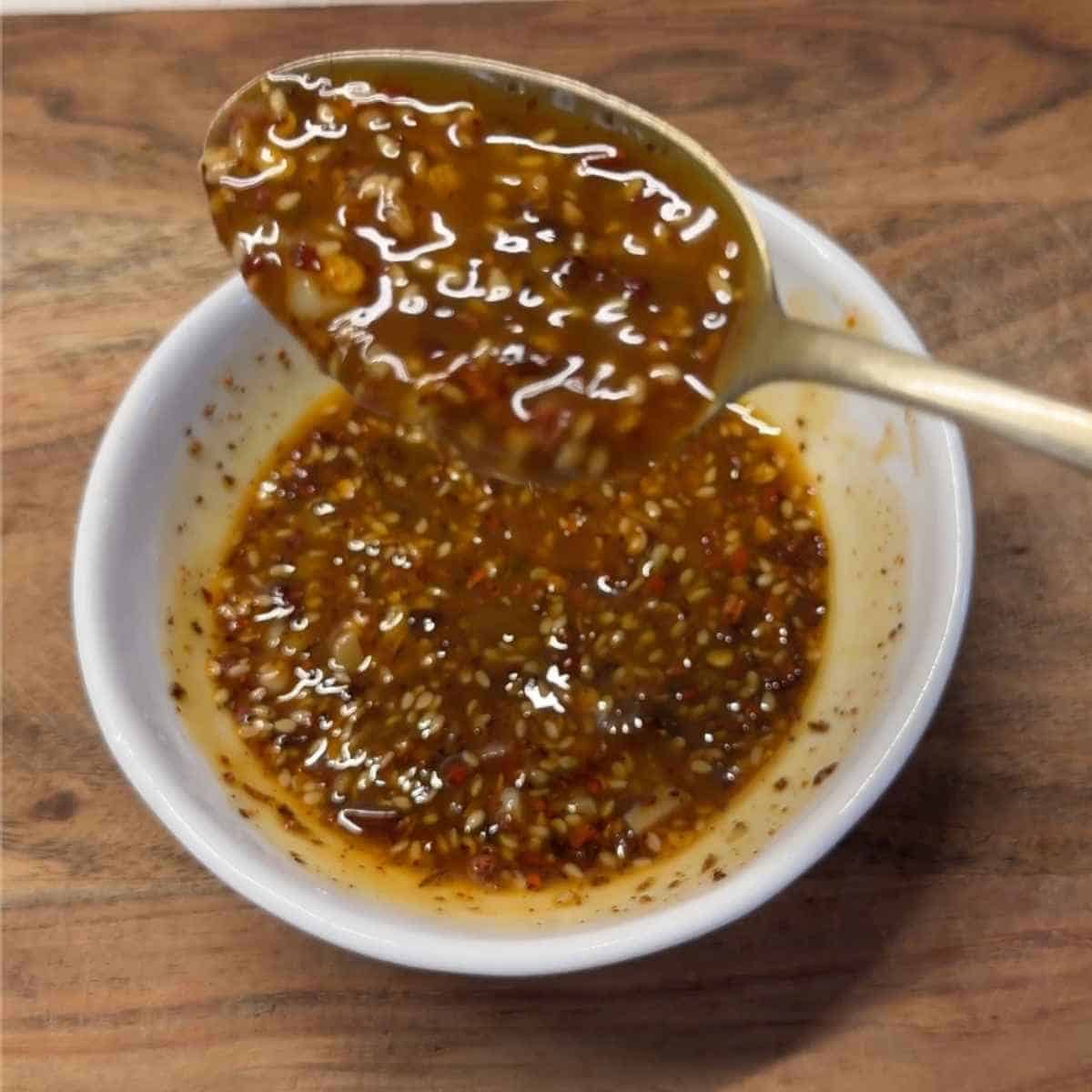 how to make spicy chick8n cucumber salad - step 3